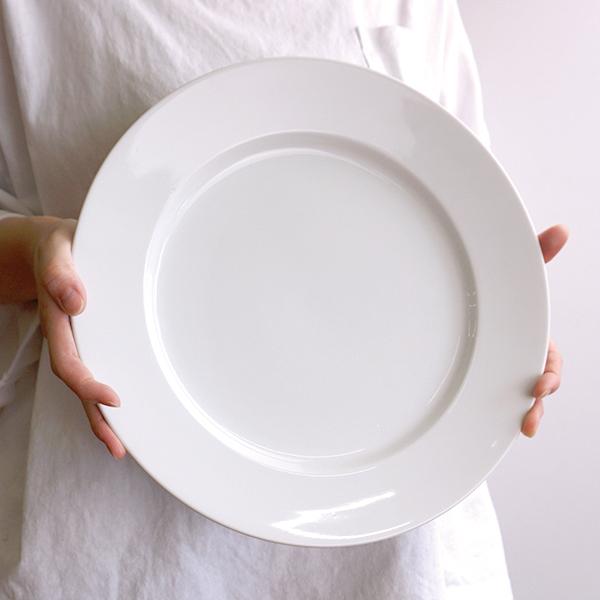 特大リムプレート 30.6cm アウトレット 日本製 美濃焼 陶器 白い食器