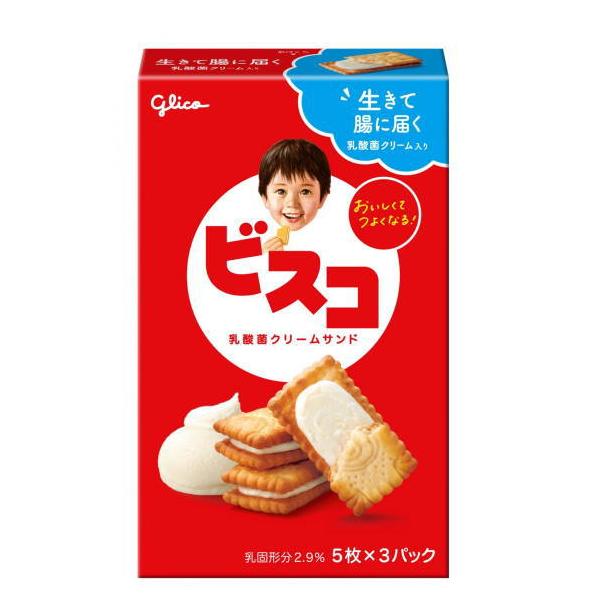 江崎グリコ ビスコ15枚×120個 : おかしのフェスタヤフー店 - 通販