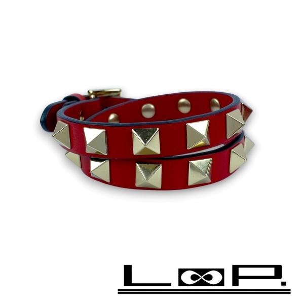 ヴァレンティノ □未使用□ ガラヴァーニ ロックスタッズ ブレスレット