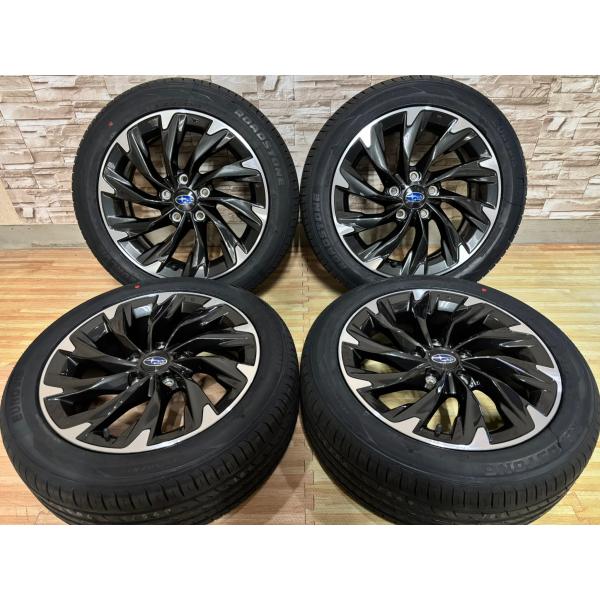 レヴォーグ 即納 美品 スバル 純正 5H114.3 7J+55 2025年製 新品 215