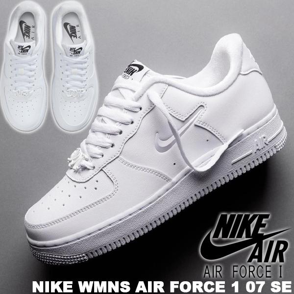 エア フォース 1 NIKE WMNS AIR FORCE 07 SE white/multi-color-black