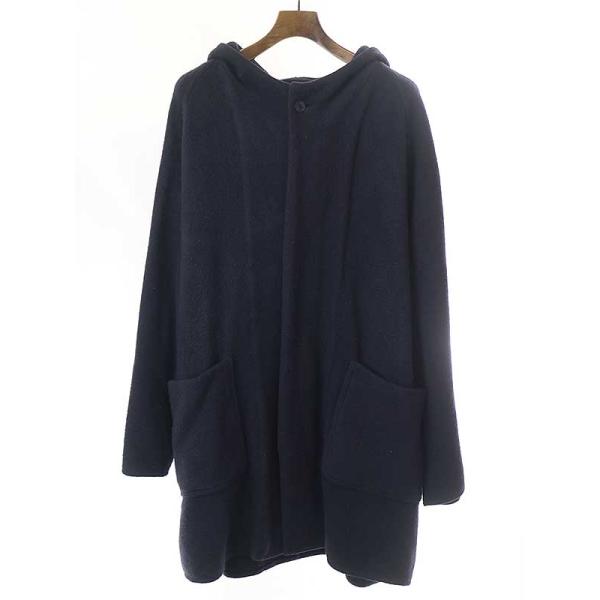 YAECA CONTEMPO ヤエカ コンテンポ ウールカシミヤフーデッドコート