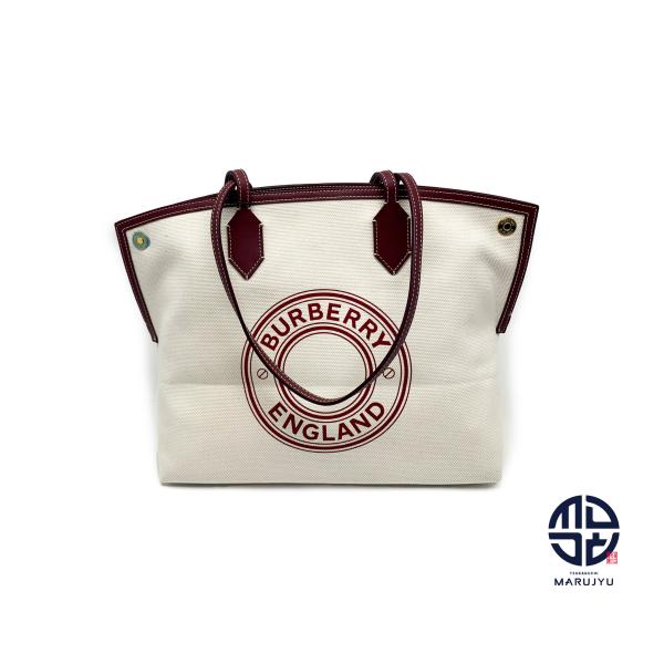 BURBERRY バーバリー ロゴ グラフィック ソサエティ トートバック
