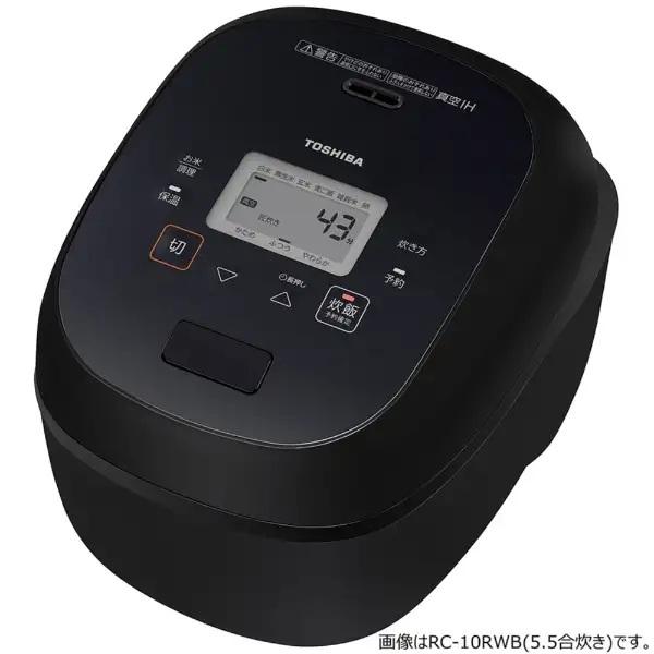 TOSHIBA（東芝） RC-18RWB-K 炎匠炊き真空IHジャー炊飯器（1升炊き