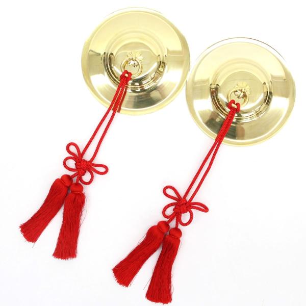 手拍子6寸(直径18cm) 重目 ちゃっぱ・チャッパ・手平金・和楽器・和