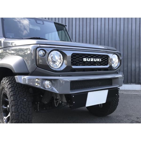 ジムニー カースタイル 2LED ゼロフロントバンパー ジムニーシエラJB74