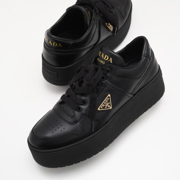 PRADA（プラダ） シューズ ダウンタウン ボールド レザー スニーカー