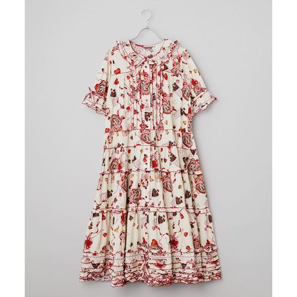 PINK HOUSE（ピンクハウス） スウィートメモリーズプリントワンピース