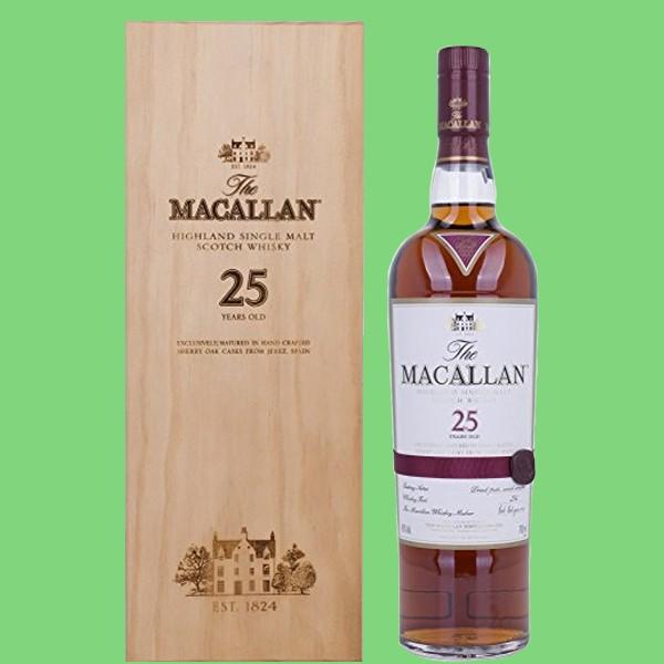 ☆数量限定特価！】 ザ・マッカラン 25年 シェリー・オーク 43度 700ml