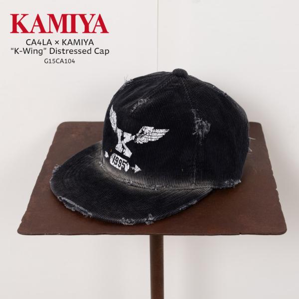 KAMIYA CA4LA Wave Denim Cap 赤西仁着用 完売品 赤西 着用 KAMIYA X