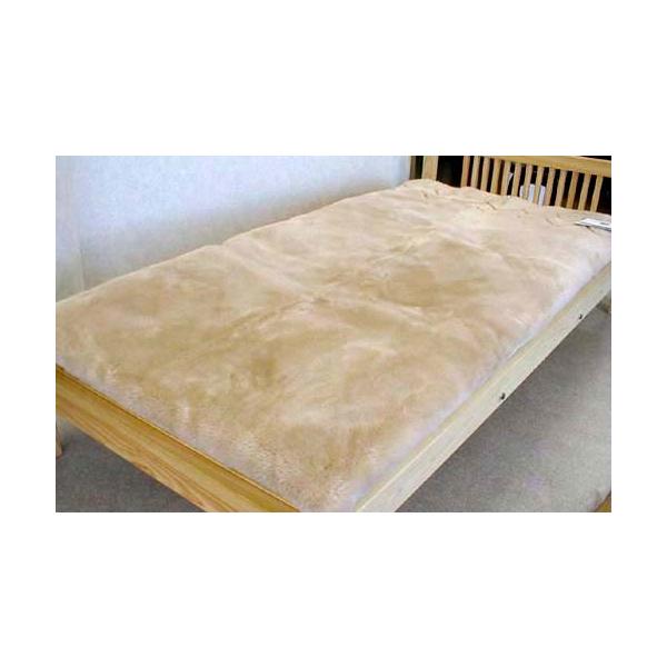 受注生産 ムートンシーツ 日本ムートン セミダブル 日本製 最高級 羊毛