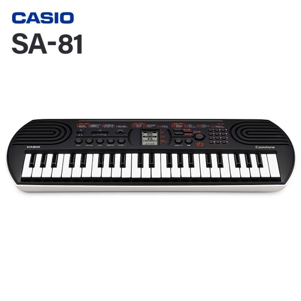 CASIO（カシオ） 【別売ラッピング袋あり】 SA-81 ミニキーボード 44