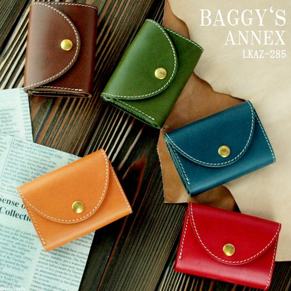 BAGGY PORT（バギーポート） ミニ財布 レディース 三つ折り財布 本革