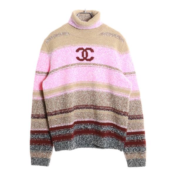 CHANEL（シャネル） ココネージュ タートルネック マルチボーダー