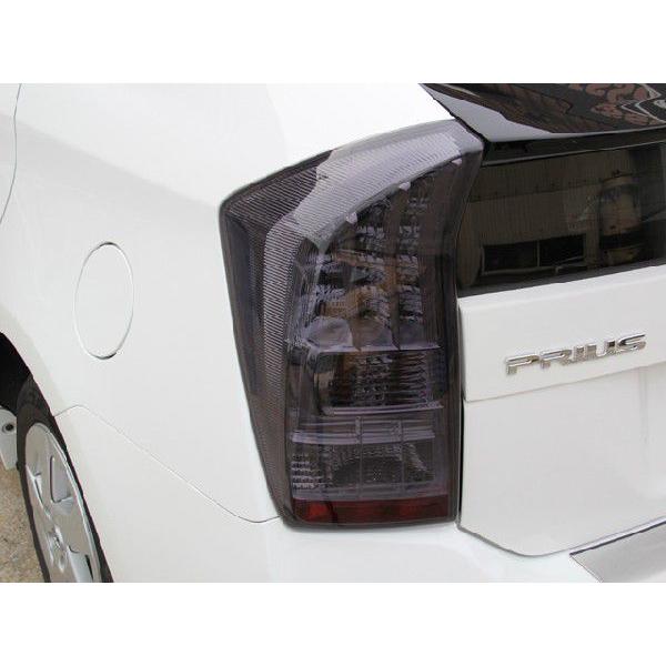 30系プリウス後期用テールレンズカバー スモーク 【シックスセンス