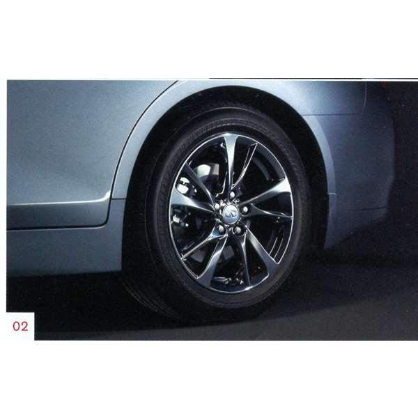 スカイラインV37 17インチアルミホイール タイヤ空気圧センサー付 ＊1