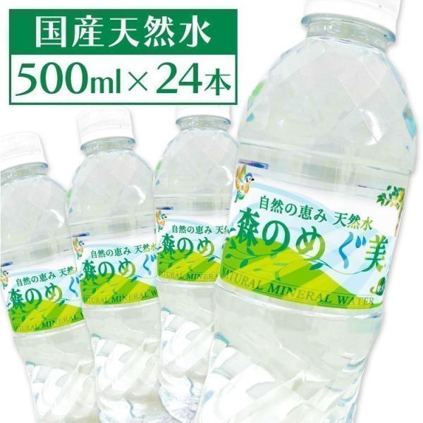 水 ミネラルウォーター 500ml 24本 国産 送料無料 お水 飲料 天然水