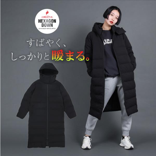 GIRAUDM（ジローム） （レディース）ヒートクロス ロングダウンコート