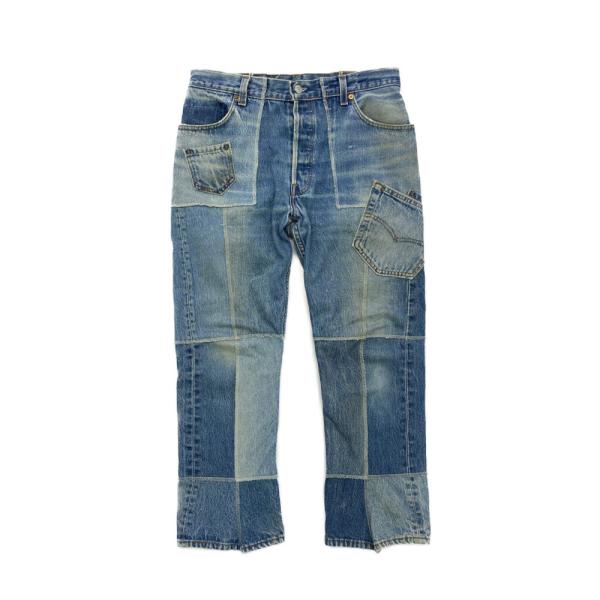 タカヒロミヤシタザソロイスト ヴィンテージリメイクデニム・パンツ/X