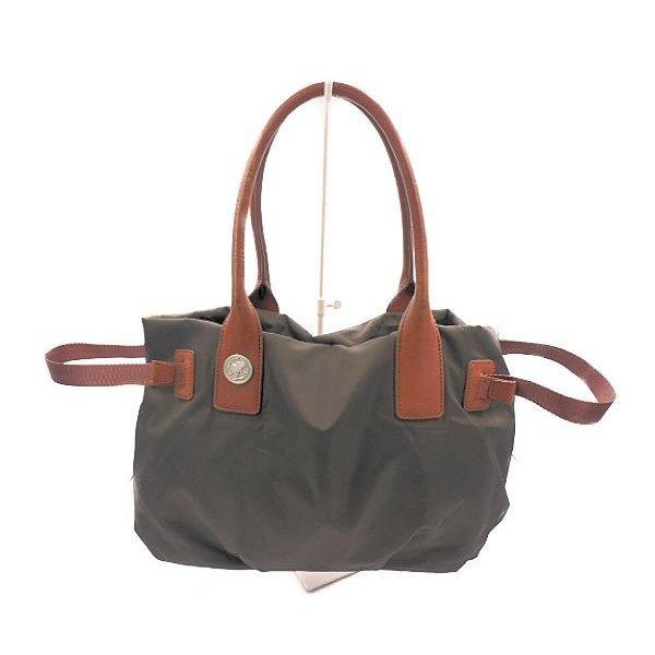 Hunting World（ハンティング・ワールド） ナイロン レザー トート