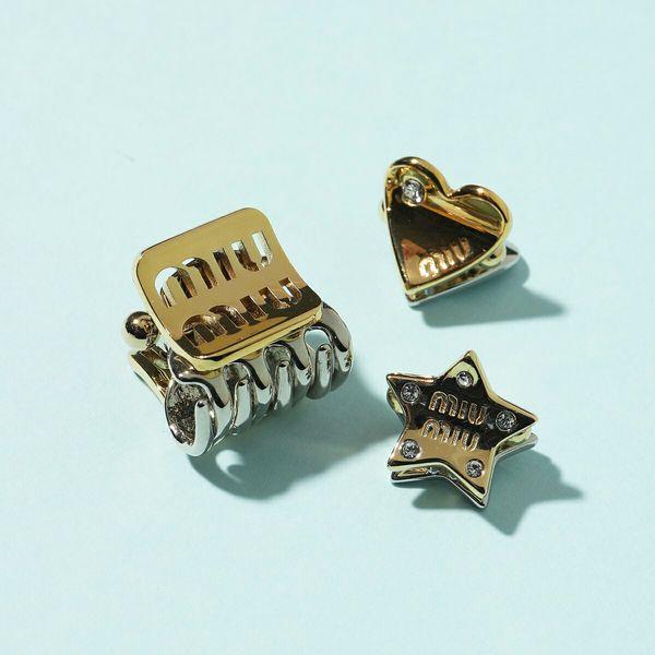 miu miu（ミュウミュウ） ヘアクリップ 5IF084 2F4Y レディース メタル