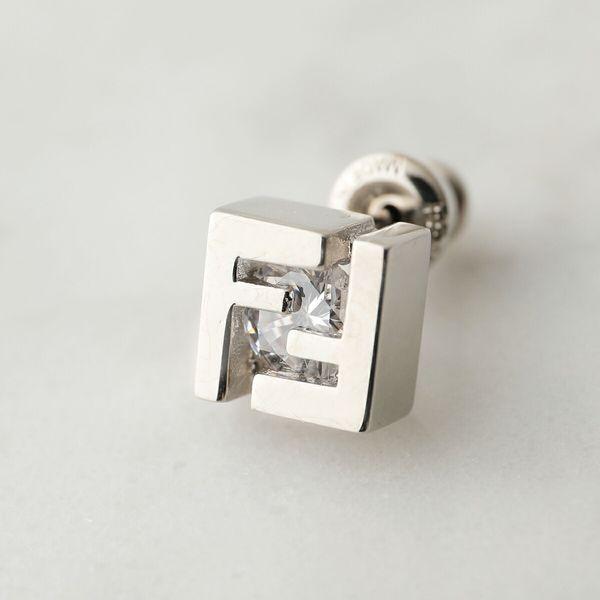 FENDI（フェンディ） ピアス 7AJ606 A44G メンズ 片耳販売 FFロゴ