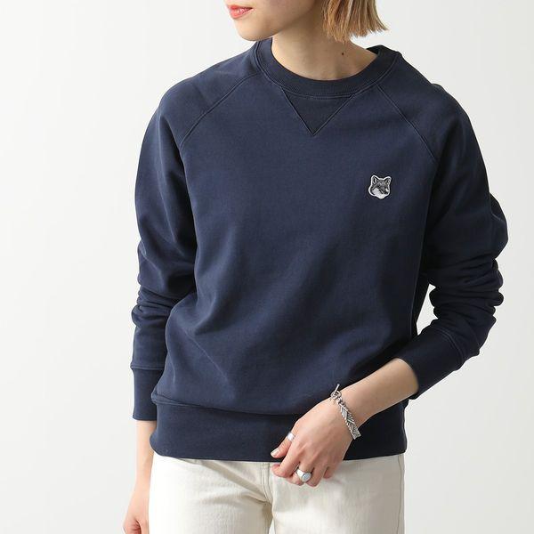 MAISON KITSUNE（メゾン キツネ） トレーナー GREY FOX HEAD PATCH