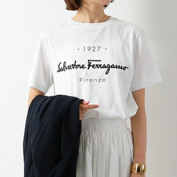FERRAGAMO（フェラガモ） Tシャツ 11 C466 H レディース 半袖