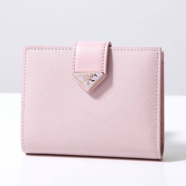 PRADA（プラダ） 二つ折り財布 1MV204 2DYG レディース サフィアーノ