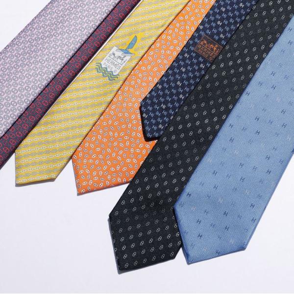 HERMES（エルメス） ネクタイ SOIE LOURDE CRAVATE TWILL TIE メンズ