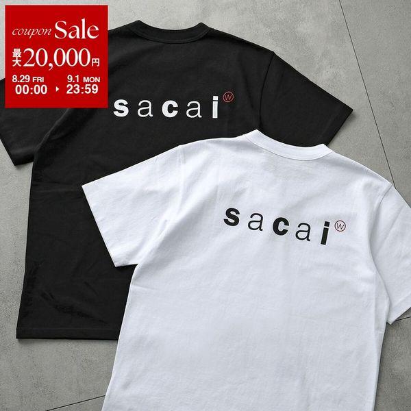 sacai（サカイ） × WTAPS ダブルタップス コラボ Tシャツ 25-0928S