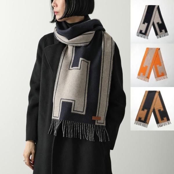 HERMES（エルメス） マフラー 160×30 クレ・ドゥ・H Clou de H