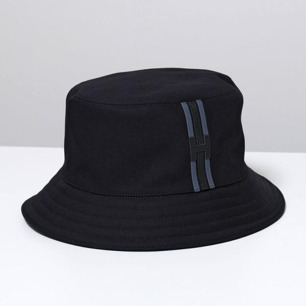 HERMES（エルメス） バケットハット フレッド Hストライプ FRED H