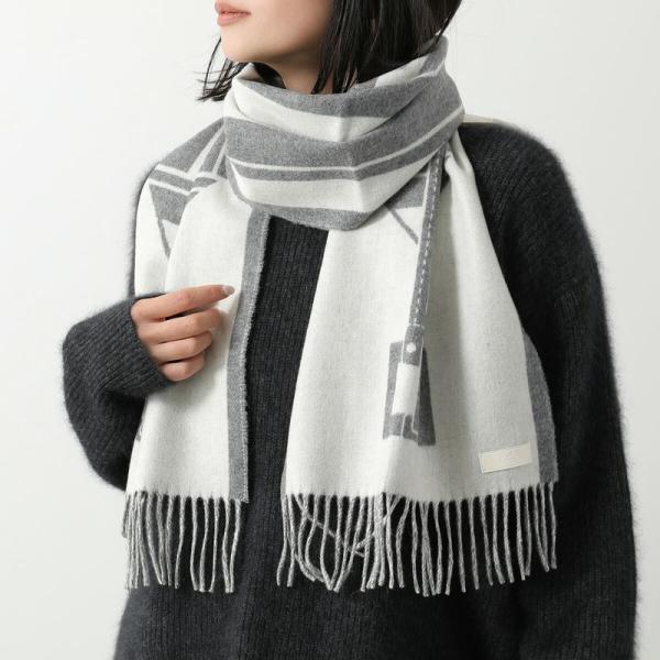 HERMES（エルメス） マフラー 160×30 サングル Casaque Les Sangles