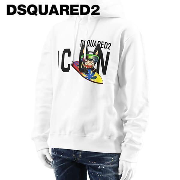 DSQUARED2（ディースクエアード） メンズ パーカー ICON R N SWEAT