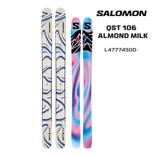 SALOMON（サロモン） スキー板 2026 QST 106 ALMOND MILK スキー板