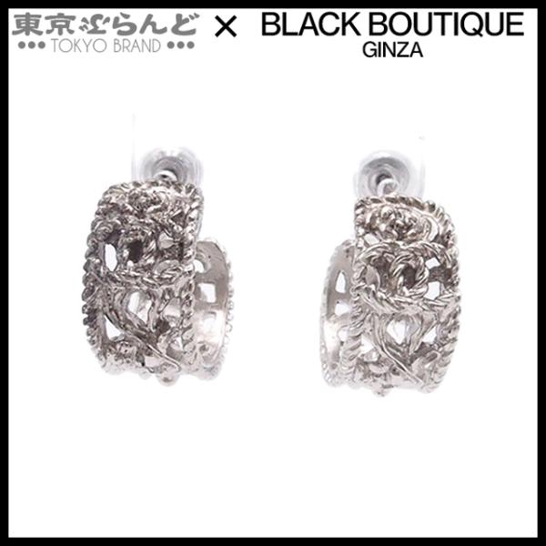CHANEL（シャネル） カメリア ココマーク フープピアス B14A シルバー