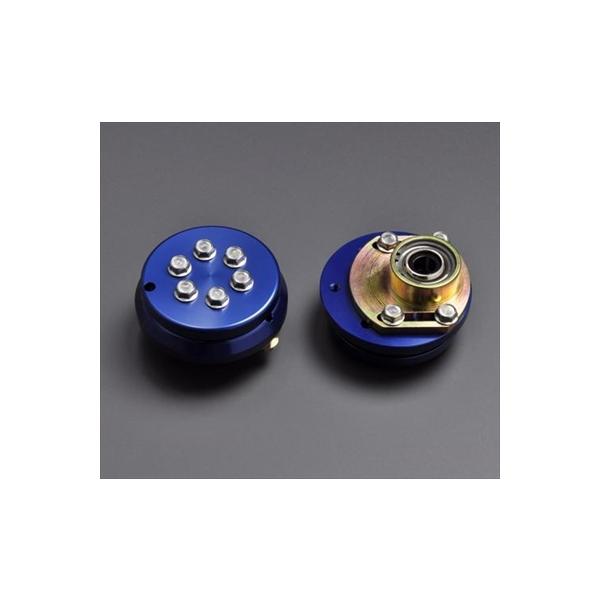 フィット GE6/8 ピロアッパーマウント フロント用 調整式 ブルー