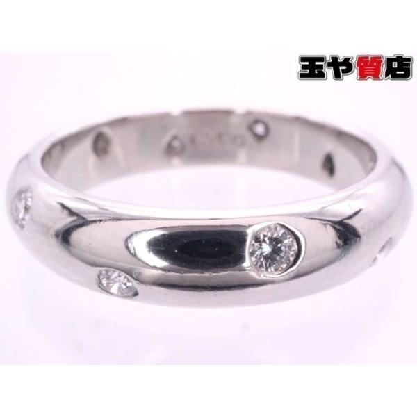 TIFFANY&Co.（ティファニー） 美品 ダイヤ ドッツ リング 13号 pt950