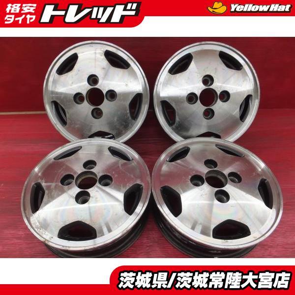 ホンダ バモス 純正 12インチ アルミホイール 3.5J +40 4穴 PCD100