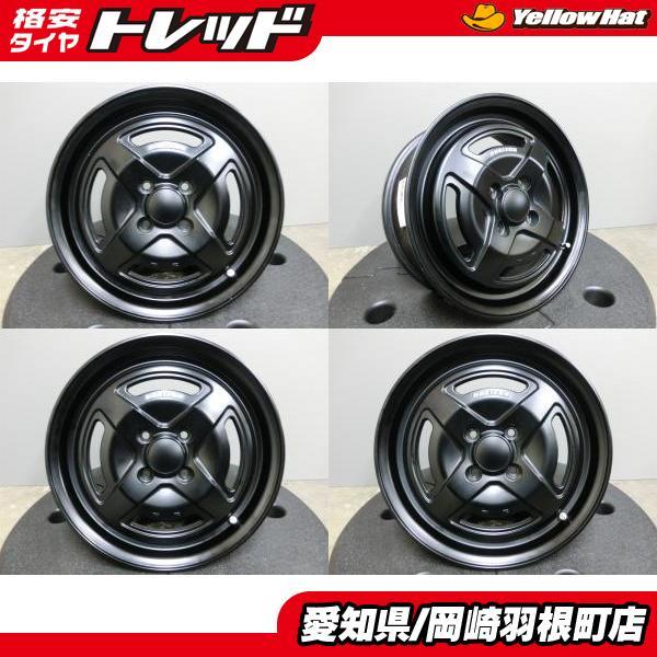 中古 ホイール 4本セット HORIZON オリジナル 15インチ 6J +45 PCD100