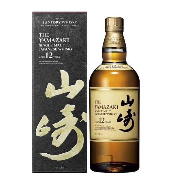 サントリー シングルモルトウイスキー 山崎 山崎12年 43度 700ml