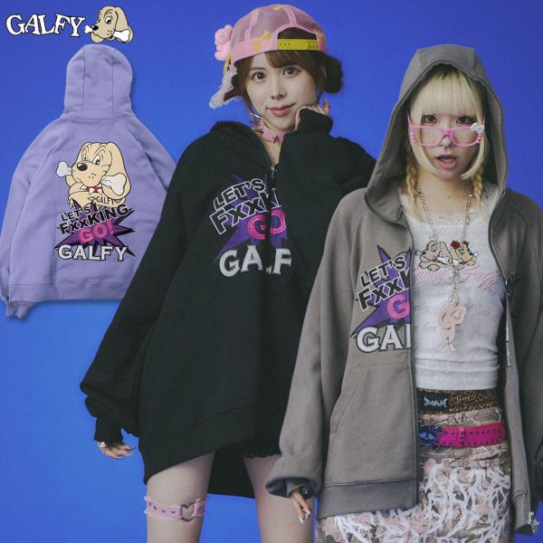 GALFY（ガルフィー） GALFY LFG!! ジップパーカー 中型犬 L 大型犬 XL