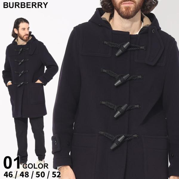 BURBERRY（バーバリー） コート メンズ ダッフルコート 紺 ネイビー