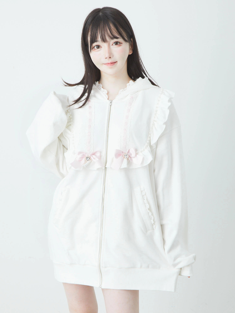 プリンセスうさちゃんパーカー - Ank Rouge(アンクルージュ)のパーカ