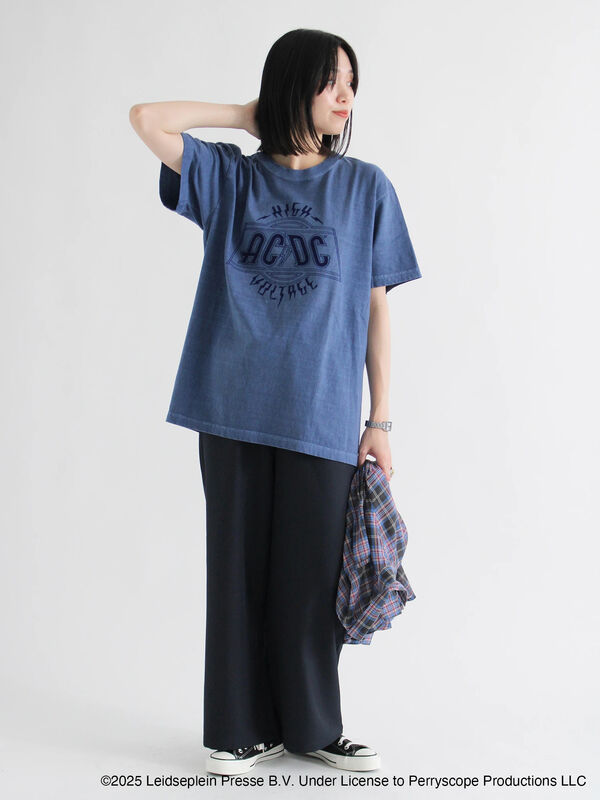 セール】 【GOOD ROCK SPEED】AC/DC Tシャツ（ネイビー/トップス/T