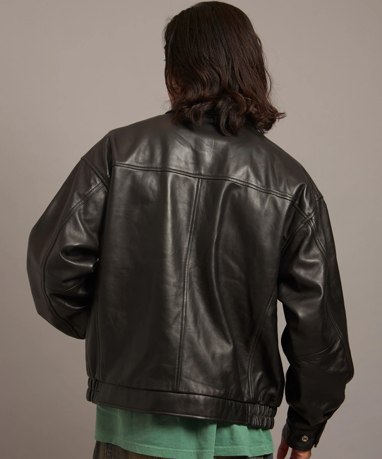 SKOOKUM×JACKROSE】 LAMB LEATHER ZIP JACKET 2025(MENS
