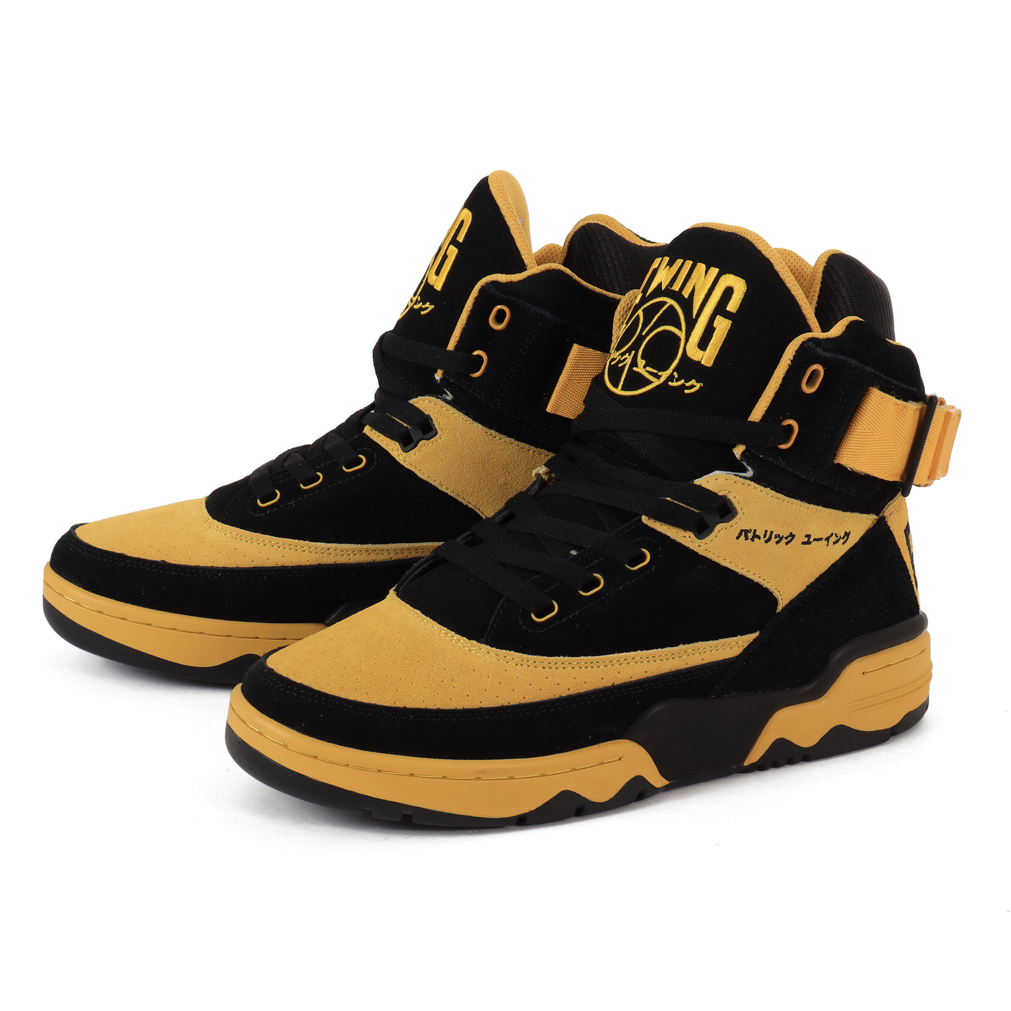 EWING ATHLETICS 33 HI OG 1BM02459-045 ブラック/マスタード / EWING