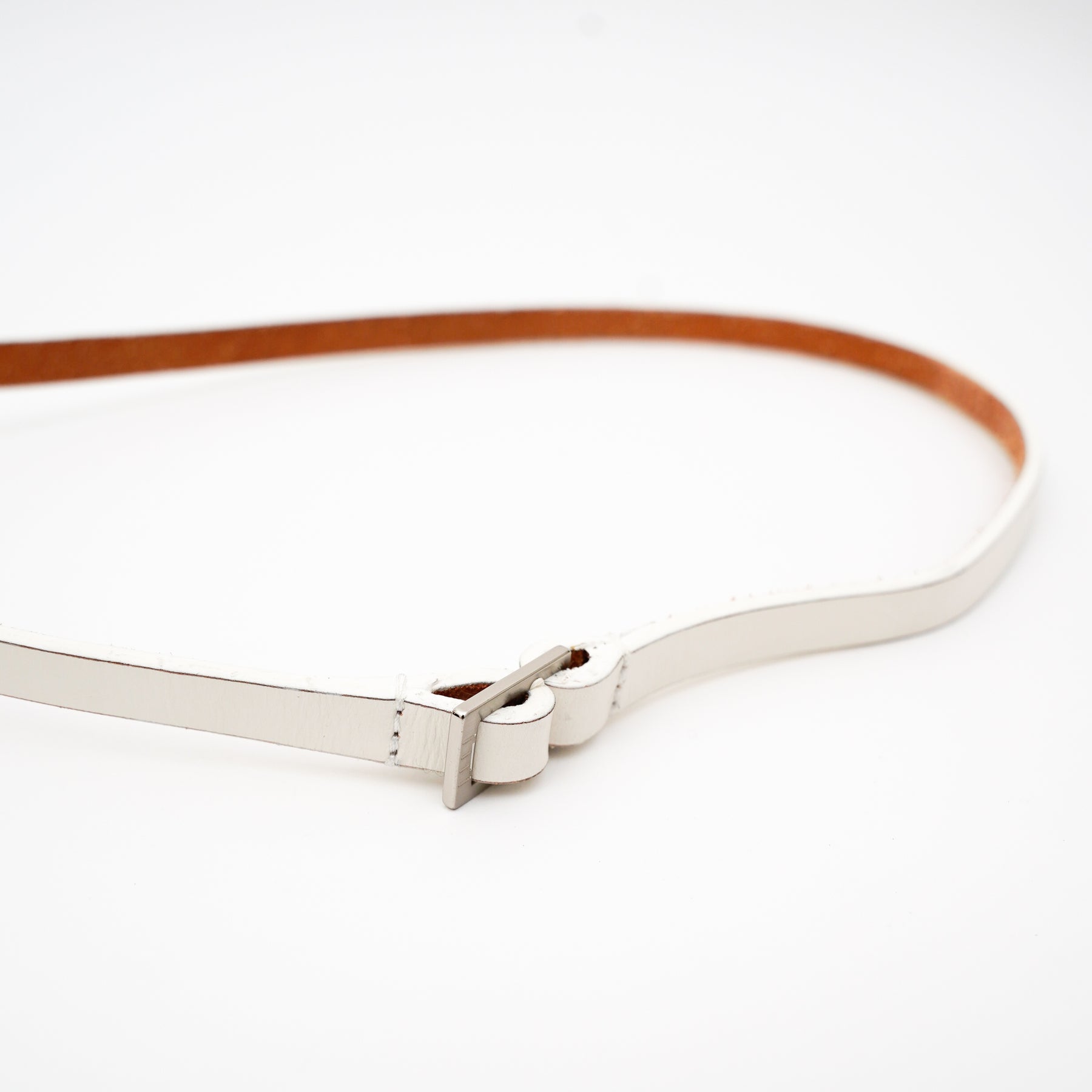 HERRIE KNOT BELT / THUG - ITTI | Leather Narrow Leather goods Size