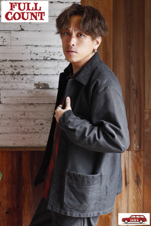 FULLCOUNT」French Moleskin Work Jacket フルカウント フレンチ